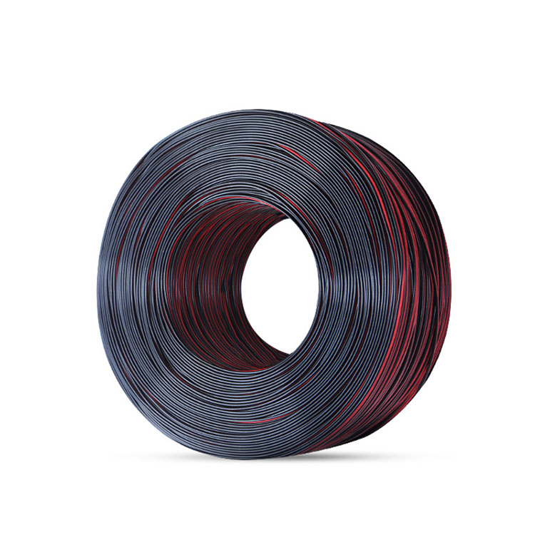 Zakaj napajalna elektronska žica uporablja vpleten baker namesto polnega bakra?