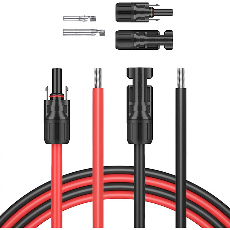 5 čevljev 10 AWG (6 mm2) žice za sončne celice