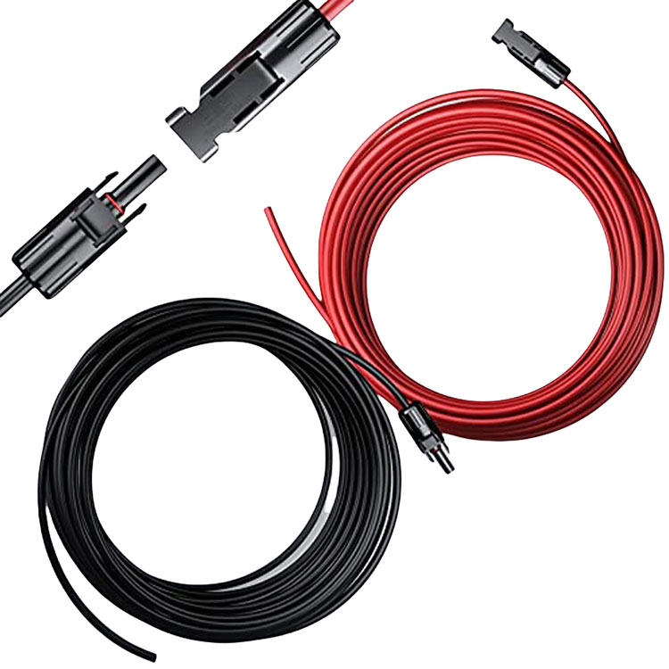 12AWG priključna žica za sončno nastavitev zunaj omrežja za avtomobilsko vozilo